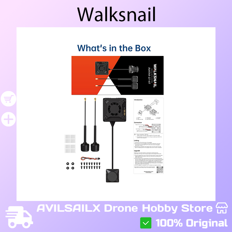 워크스네일 아바타 GT FPV 키트 맥스 2W VTX  - Walksnail Avatar Gt Kit 2W Vtx 리뷰 및 가격